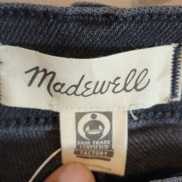 MADEWELL Inch High Rise Black Skinny Jeans - Picture 6 of 10